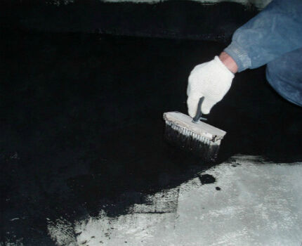 Coating type of waterproofing