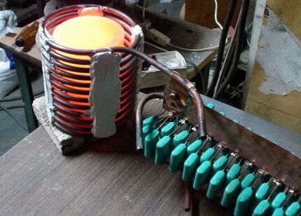 DIY induction heating boiler