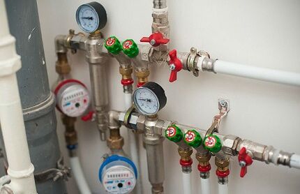 Procedure for installing water meters