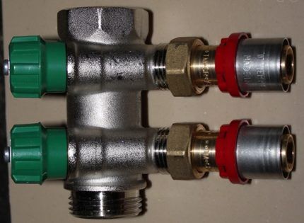 Manifold for vannforsyning