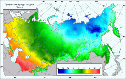 Mappa della temperatura