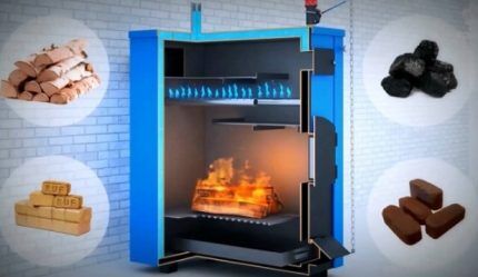 Fuel for pyrolysis boiler