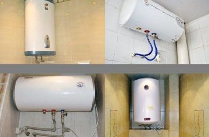 Connecting storage water heaters