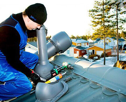 Installation de ventilation par des spécialistes