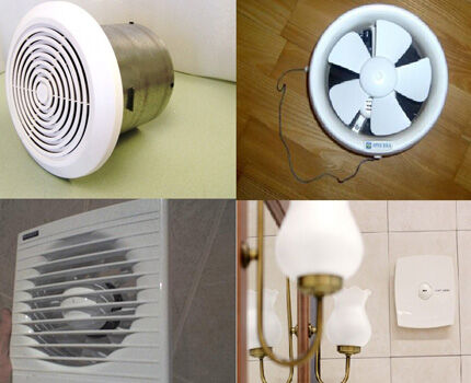 Exhaust fan models