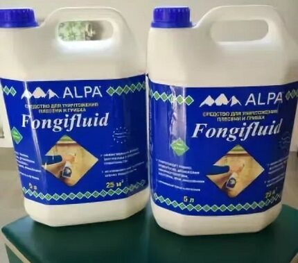 Fongifluid Alpa - sredstvo proti glivicam