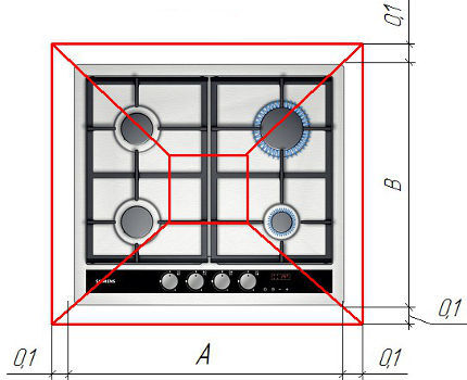 Hood dimensions