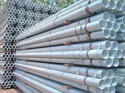 Galvanized pipes