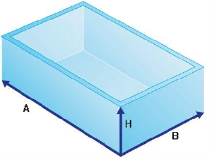 Calculation of room volume