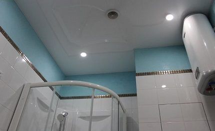 Ventilation in the bathroom