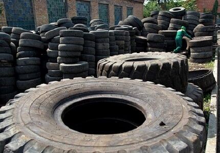 Tires for constructing a budget cesspool