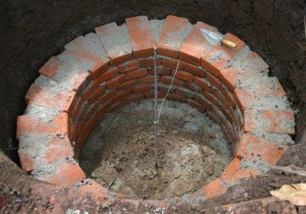 Round drain hole