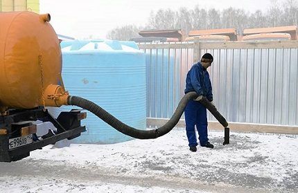 Entretien des fosses de drainage