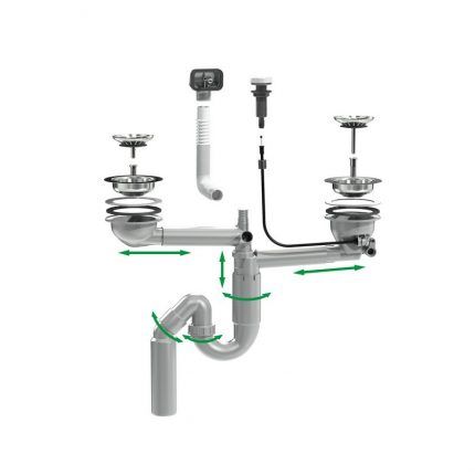 Schéma du dispositif de siphon automatique