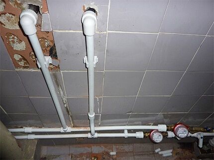 Open installation method for DIY plumbing installation