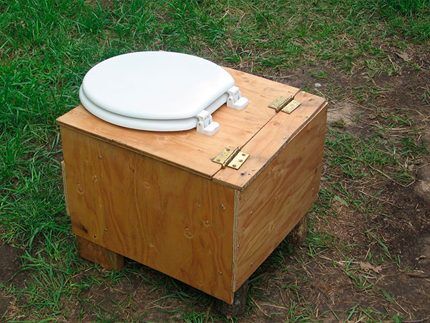 Do-it-yourself dry toilet for your dacha and home 