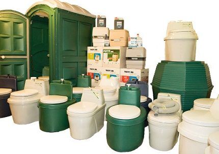 Biotoilet untuk kotej musim panas