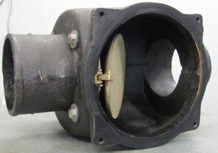 Steel shut-off valve