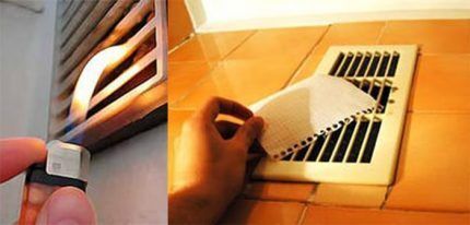 Verificando a operação de ventilação