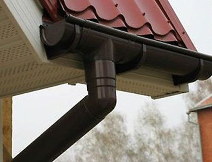 Storm drainage gutters