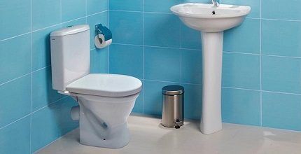 Floor standing toilet