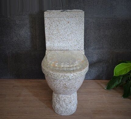 Toilet made of natural granite