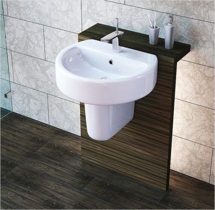 Wall-hung washbasin