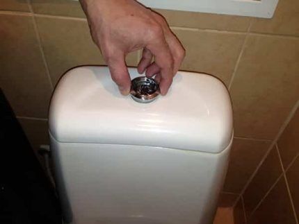 Removing the flush button