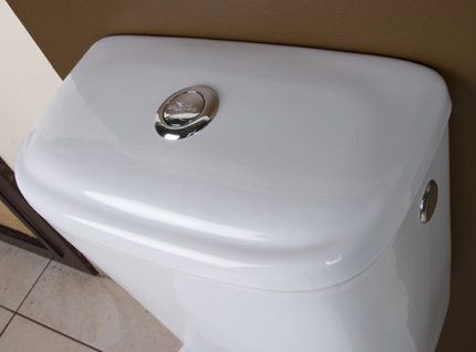 Modern toilet cistern