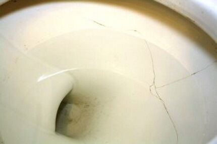 How to fix a leak in a cracked toilet