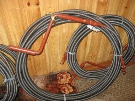 Rolled cable