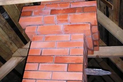 Brick chimney