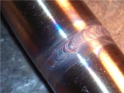 Copper weld