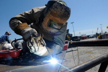 Welder protective mask