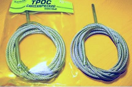 Rope plumbing rope