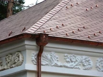 Copper roofing and gutters