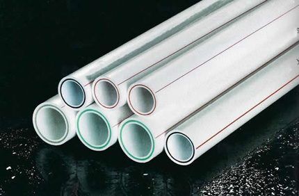 Various polypropylene pipes