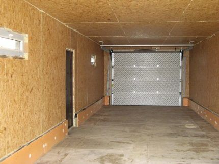 Insulation of the garage