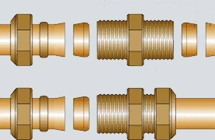 Boiler coil connection