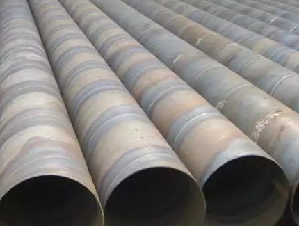 Spiral welded electric welded pipe