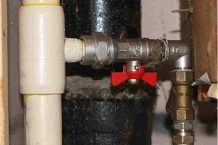 Water supply valve
