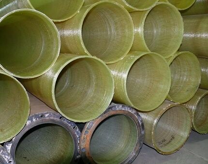 Fiberglass pipe