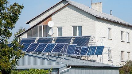 Full-fledged homemade solar station