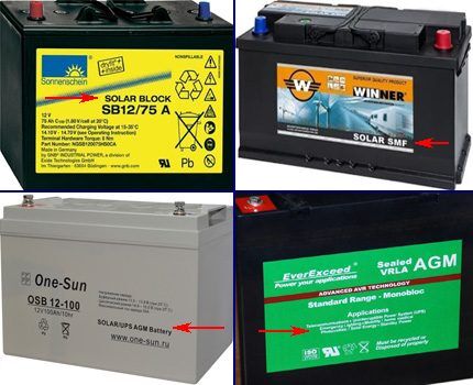 Batteries for alternative energy