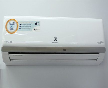 Technology designation on the air conditioner body