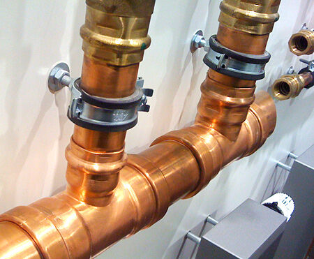 Heating pipes
