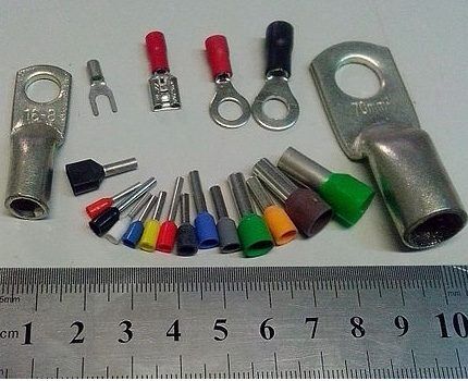 Special ferrule for stranded wires