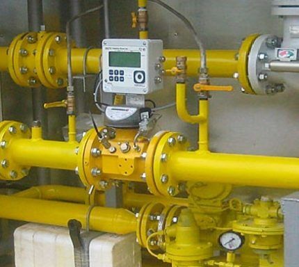 Turbine gas meter