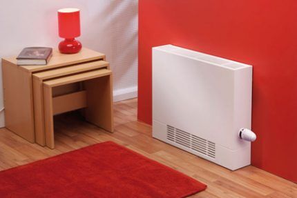 Convector with mechanical regulator