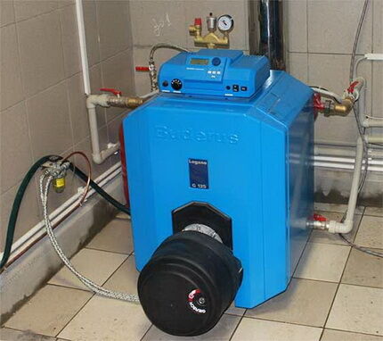 Floor-standing gas boiler